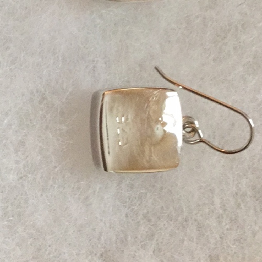 Simon Sebbag Sterling Silver Fish Hook Earrings. - image 2